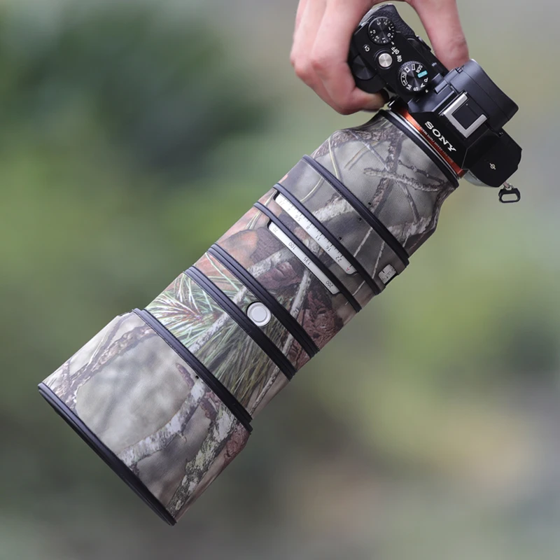 CHASING BIRDS camouflage lens coat for Sony 70 200 mm F2.8 GM OSS II waterproof and rainproof lens protective cover sony 70200