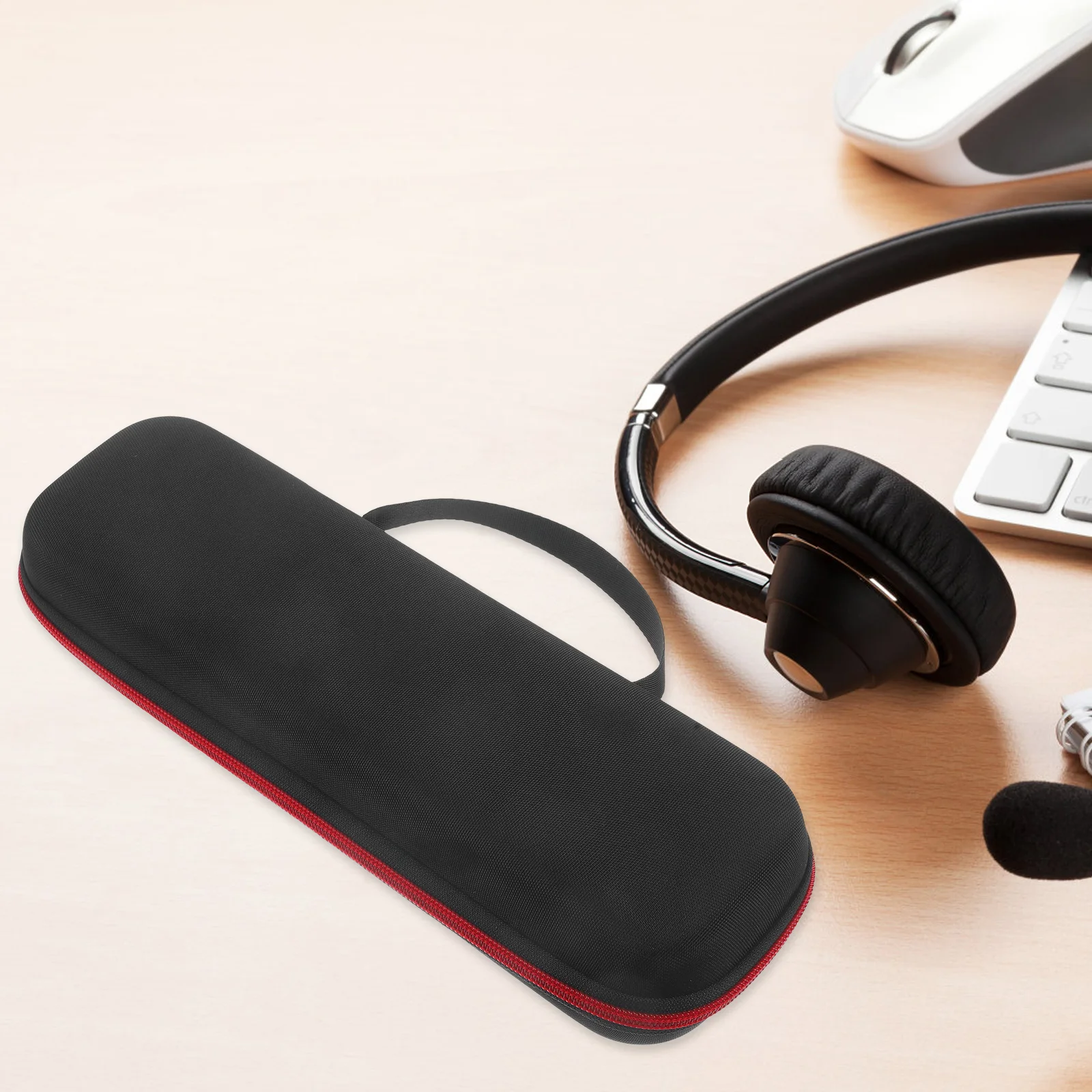 

Microphone Shockproof Storage Bag Portable Wireless Mic Protective Case Eva Carrying Holder Organizer Wireless Microphone Case