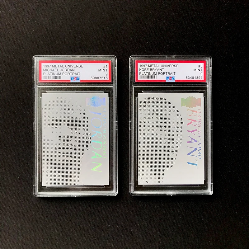 1997 Metal Universe Platinum Portrait Card Original Replica Homemade Collectibles Card
