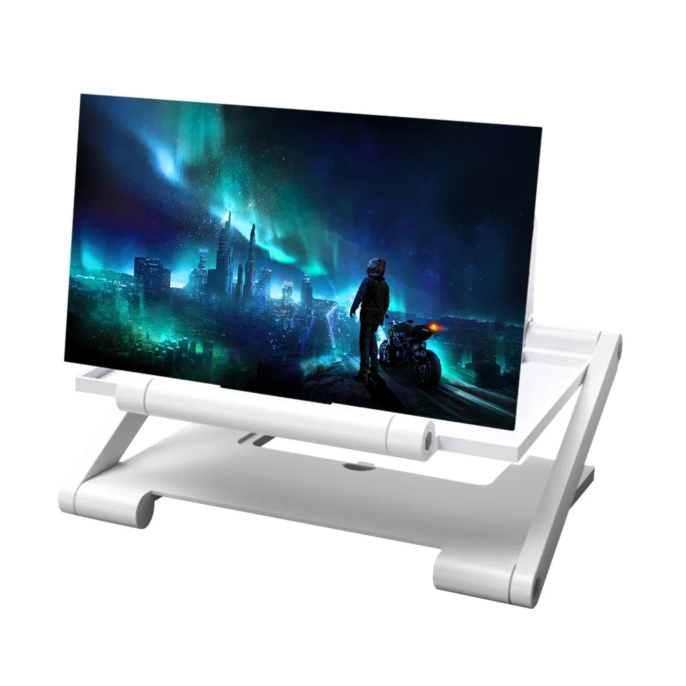 3D HD 휴대폰 화면 증폭기, 접이식 휴대폰 확대경, HD 프로젝터 화면 확대, 휴대폰 거치대, 14 인치 썸네일 7