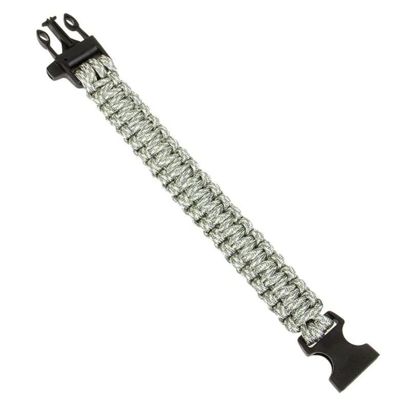 Whistle Paracord Bracelet, Seven-Core Paracord Weaving, Survival, Emergency Rescue, Outdoor Bracelet, Bag Accessories gallery 5
