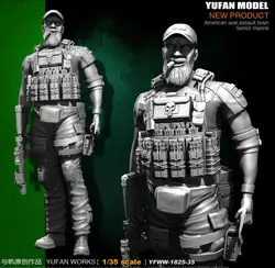 Yufan Model 1/35 Resin Soldier Figure Model Kit YFWW35-1825