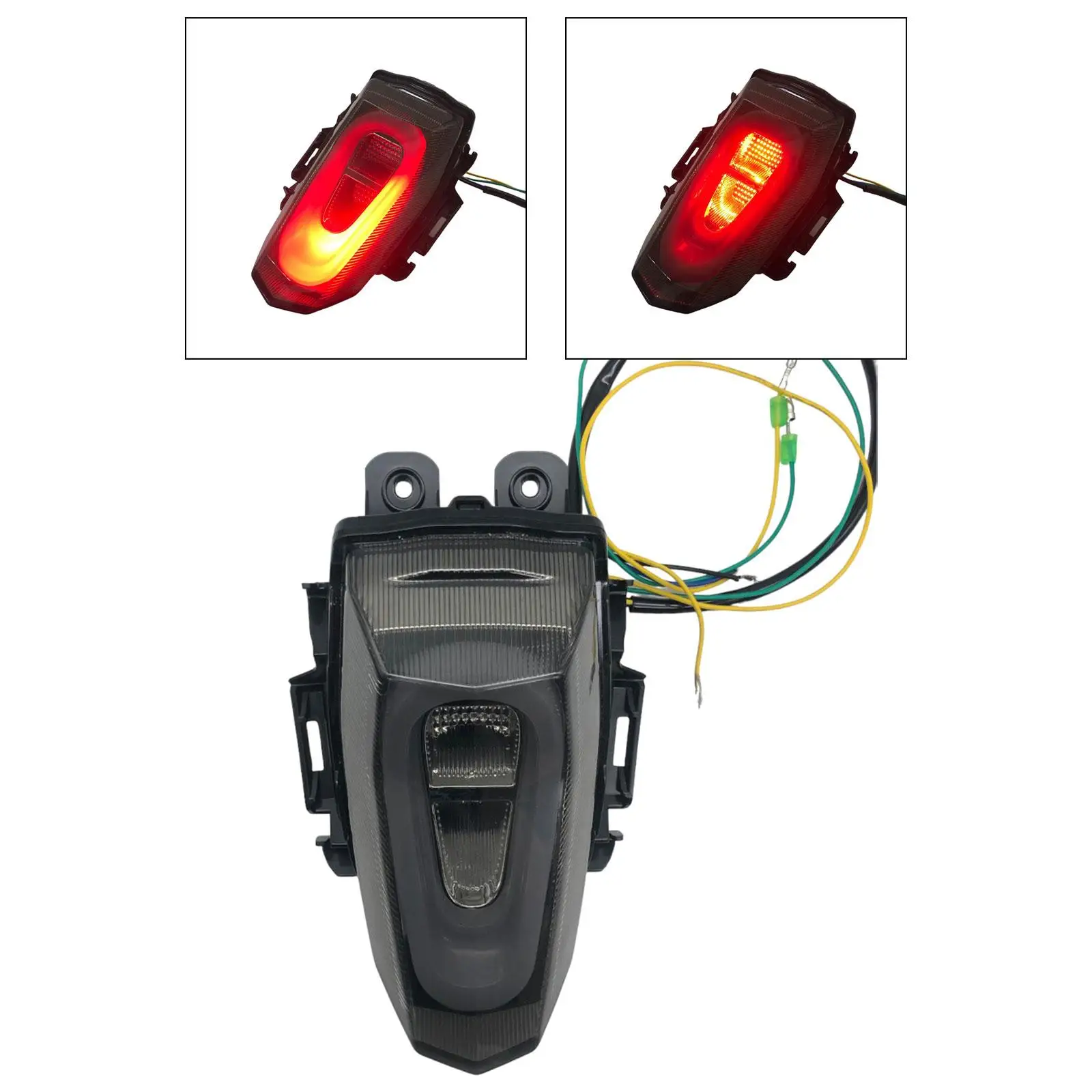 

Motorcycle LED Tail Light Easy to Install Taillight Turn Signal Light for Yamaha R15 V4 R15M 2023+ V3 2017-2022 Accessories