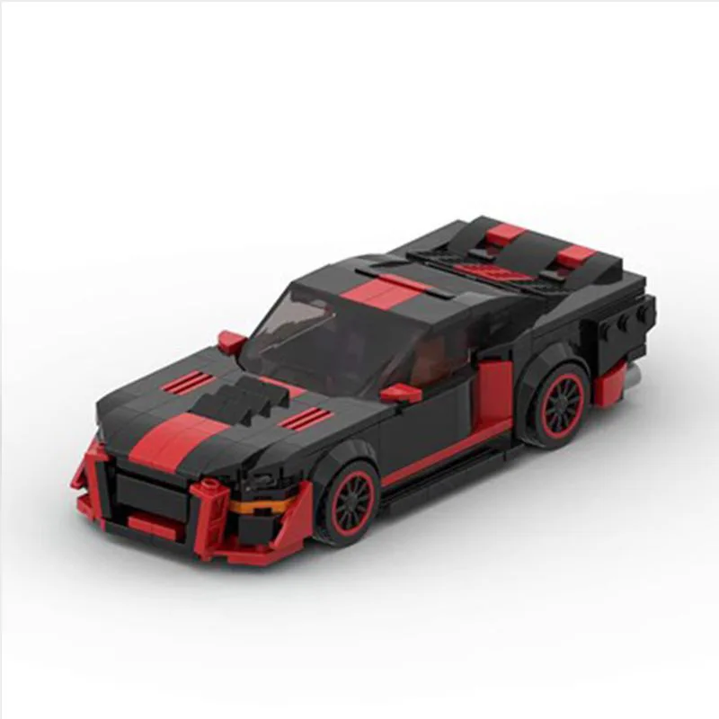 AIAIAITOY Technical  Shelby GT500 Speed Champions Black Sports Cars Building Blocks Bricks Set Kids Toys Gifts For Boys & Girls