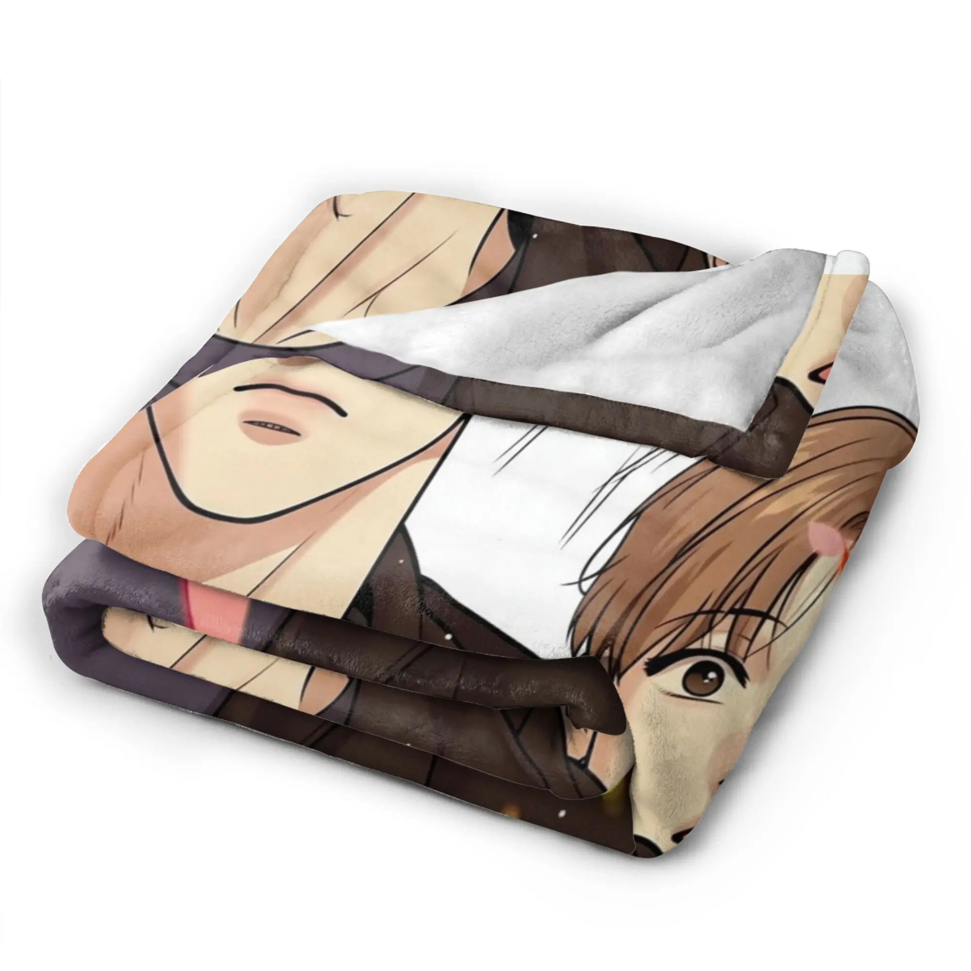 Bl Manhwa Jinx Joo Jaekyung   Blanket  Warm Soft Street Trend Plush Throw  Boy Girl Home Decor Flannel Bedspread Bed Cover