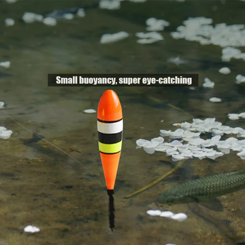 3pcs/Lot Fishing Float Japan Stream Turtle Shrimp Crucian Carp Shrimp Fishing Small Float Single-head Carbon Foot