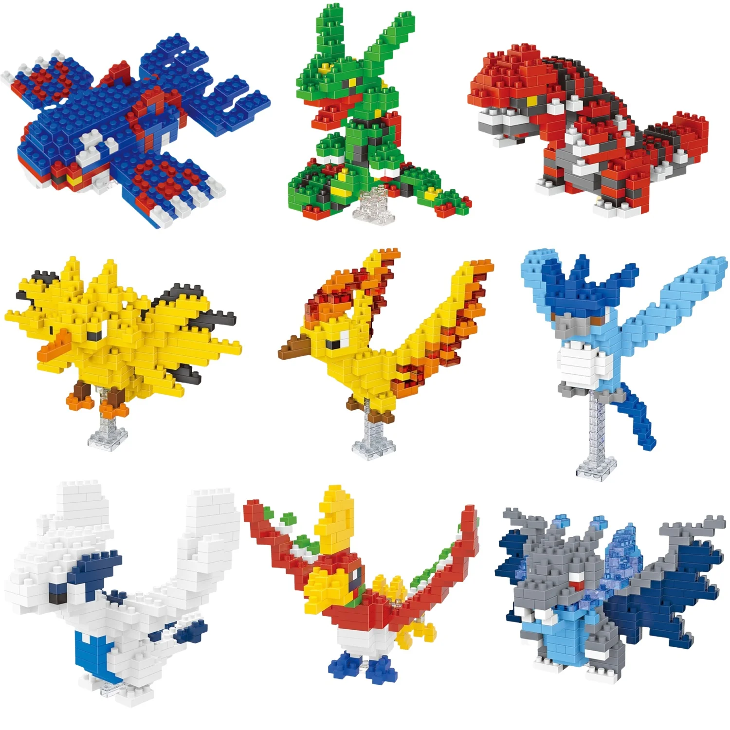 Pokemon Kleine Bausteine Pokemon Nanoblock Cartoon Pikachu Lernspiel Grafiken Pokemon Spielzeug für Kinder Geburtstag – Detail 1