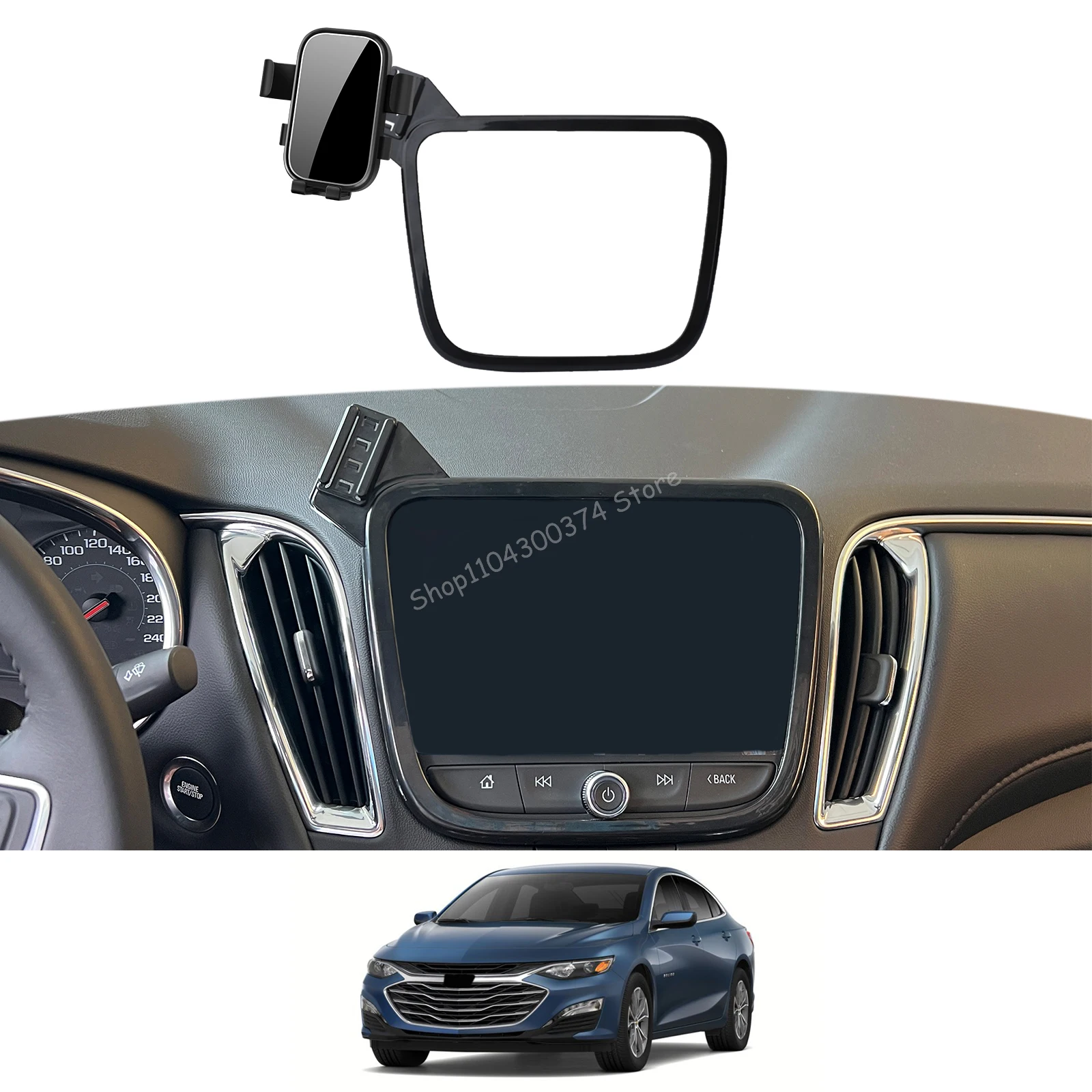 

Car Mobile Phone Holder for Chevrolet Malibu 2016~2023 GPS Bracket Navigation Stand Auto Accessories