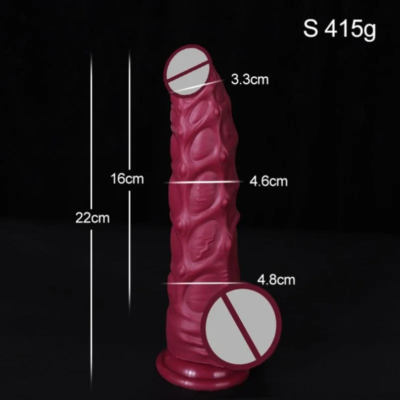 Grand plug anal en silicone réaliste pour hommes et femmes, jouets sexuels, gode, anal, vagin, anus, UNIS issement, masturbateur avec ventouse, énorme pénis