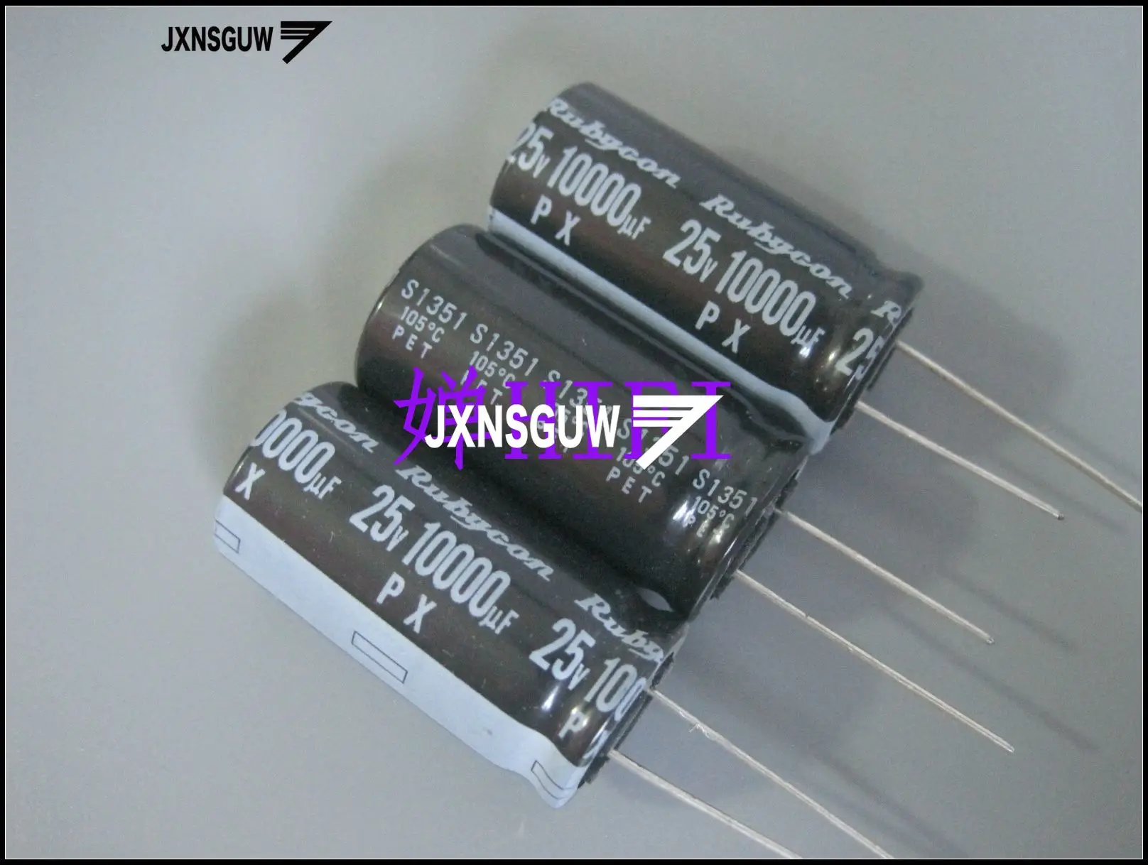 

10PCS NEW RUBYCON PX 25V10000UF 18X35MM Aluminum electrolytic capacitors 10000uF/25v 105 degrees 10000UF 25V