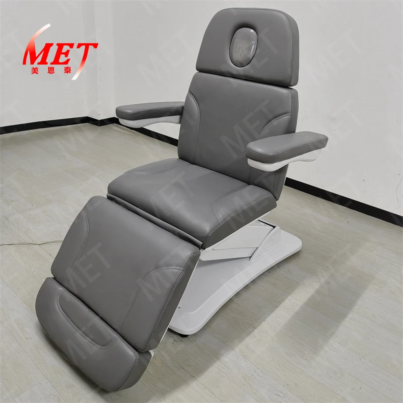 Wholesale Luxury Automatic Electric 3motor  Beauty PU Leather Massage Tattoo Eyebrow Facial Bed