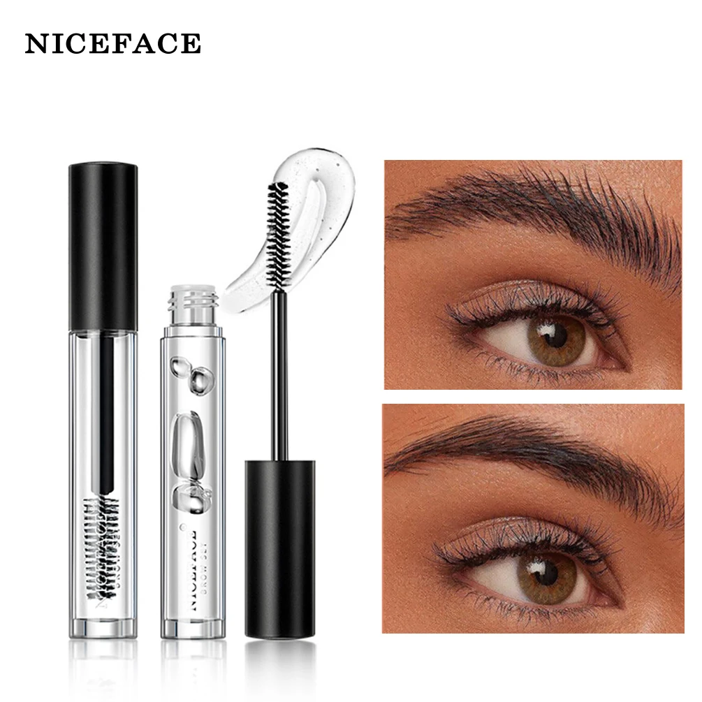 Waterproof Liquid Eyebrow Gel Transparent Brows Setting Tint Wax Lasting Fast Drying 3D Wild Eyebrow Fixing Soap Makeup Cosmetic