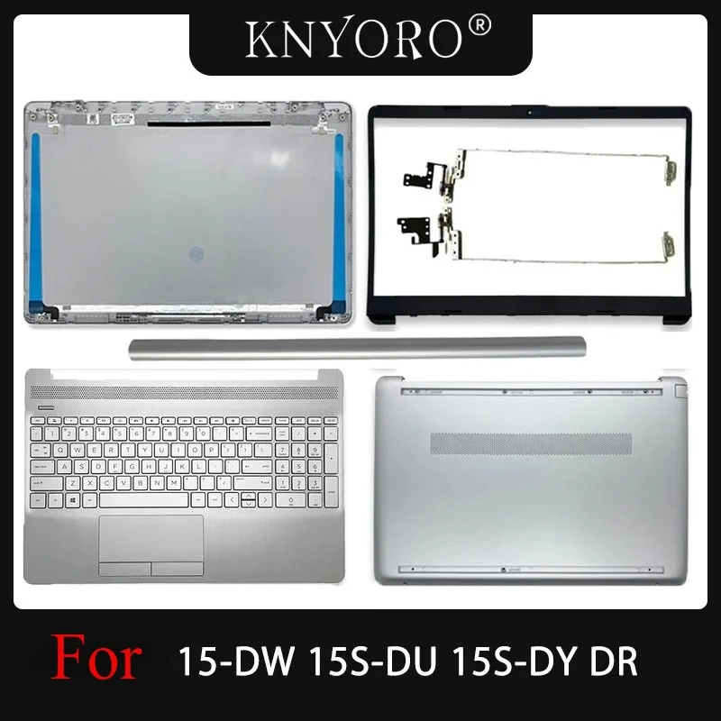 

For 15-DW 15S-DU 15S-DY 15S-DR 255 G8 250 G8 TPN-C139 LCD Back Cover/Palmrest/Bottom Case Hinges L52012-001 L52007-001 Silver