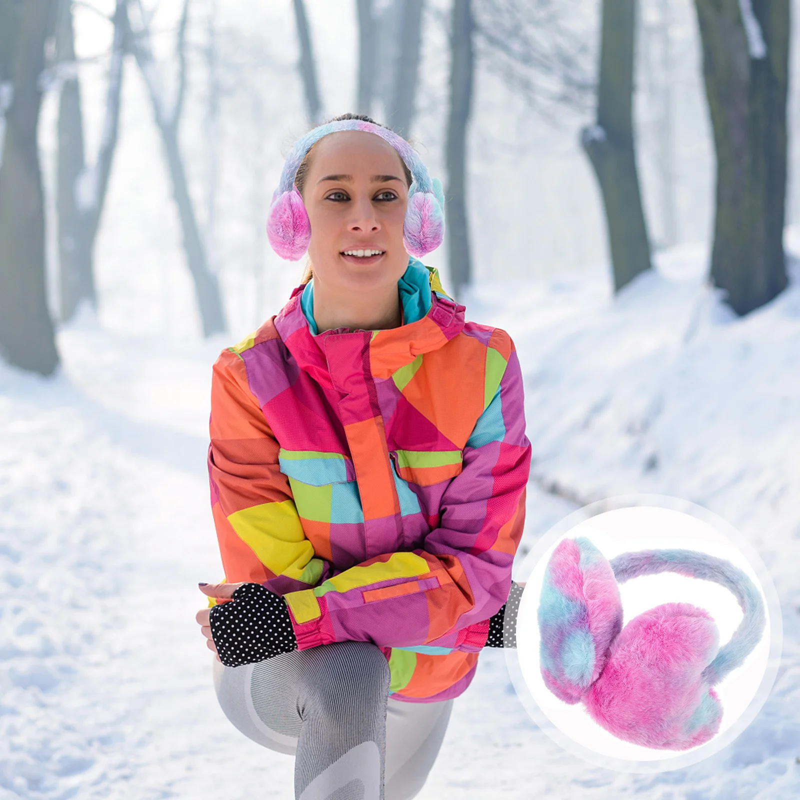 Fundas para los oídos para la ducha, calentadores de amor, accesorios de invierno para mujeres y niños pequeños