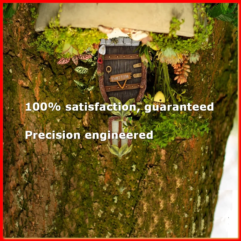 Home Decor Lighting Tree - Miniatuur Fairy Gnome Home Raam en