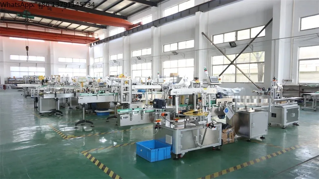 Automatic Tube Labeling Machine Tube Labeler Tube Label Applicator with Feeder and Printer
