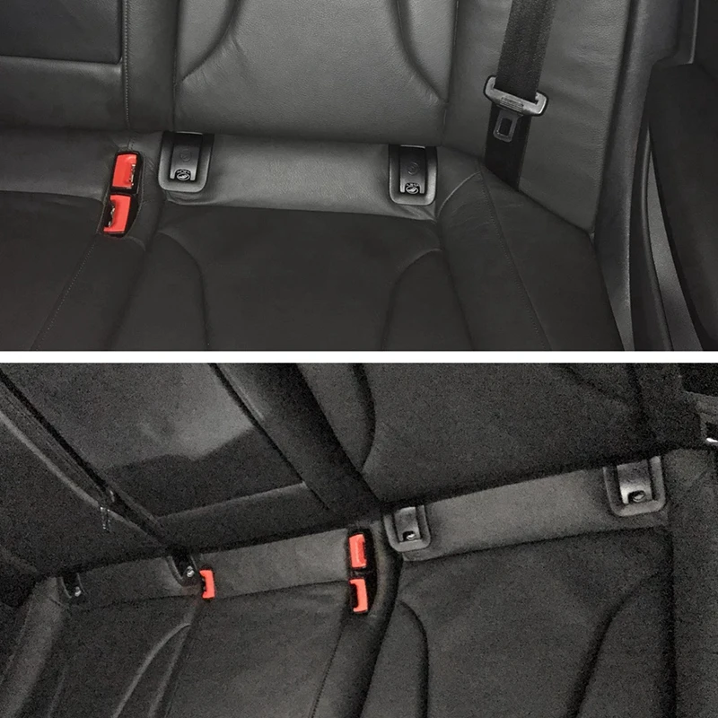 10 sztuk 8 t08871874pk wewnętrzna fotelik dziecięcy kotwica z tylnym gniazdem pokrywa osłonowa Isofix do zamiennika A4 B8 A5 RS5 Sportback