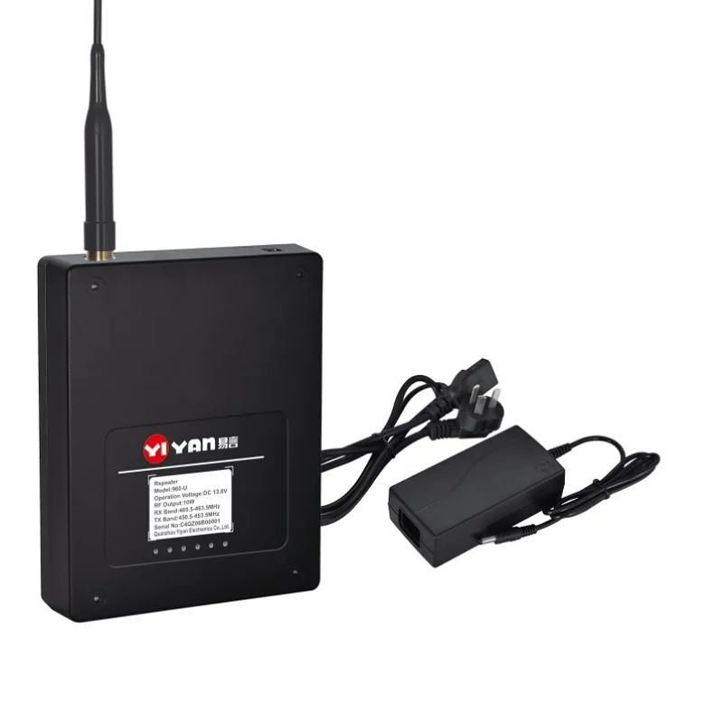 YIYAN YI960 Backpack Repeater UHF 400-470MHz Customs Made Analog Signal Radio Wireless Communicaiton Piggyback Base Relay System