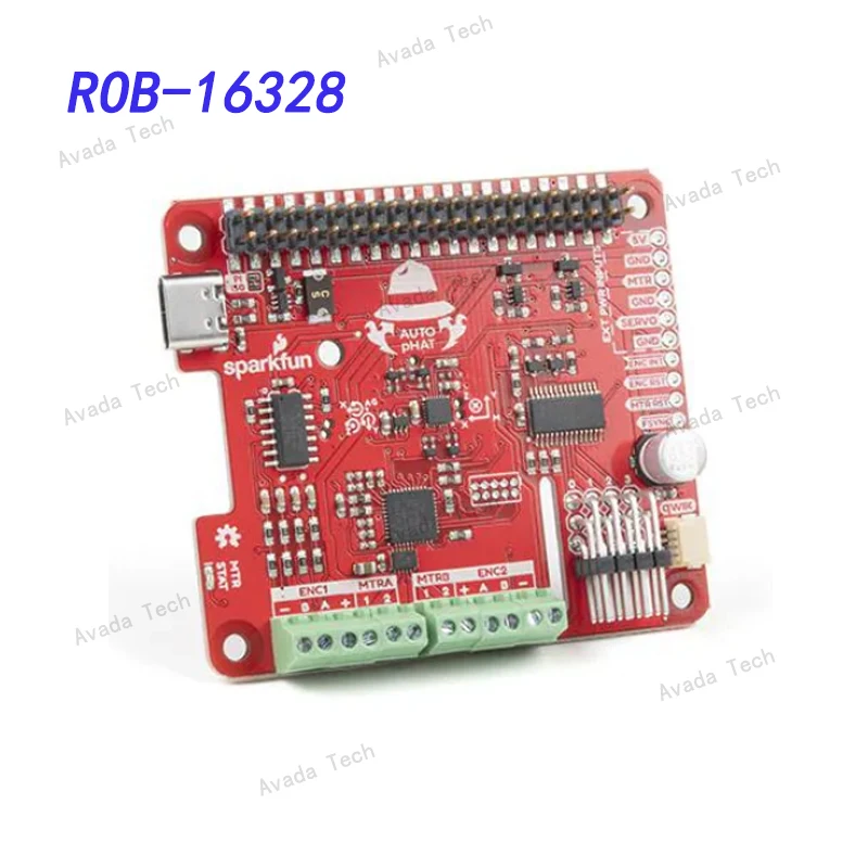 

Avada Tech ROB-16328 Development Board and Toolkit - AVR Auto pHAT for Raspberry Pi