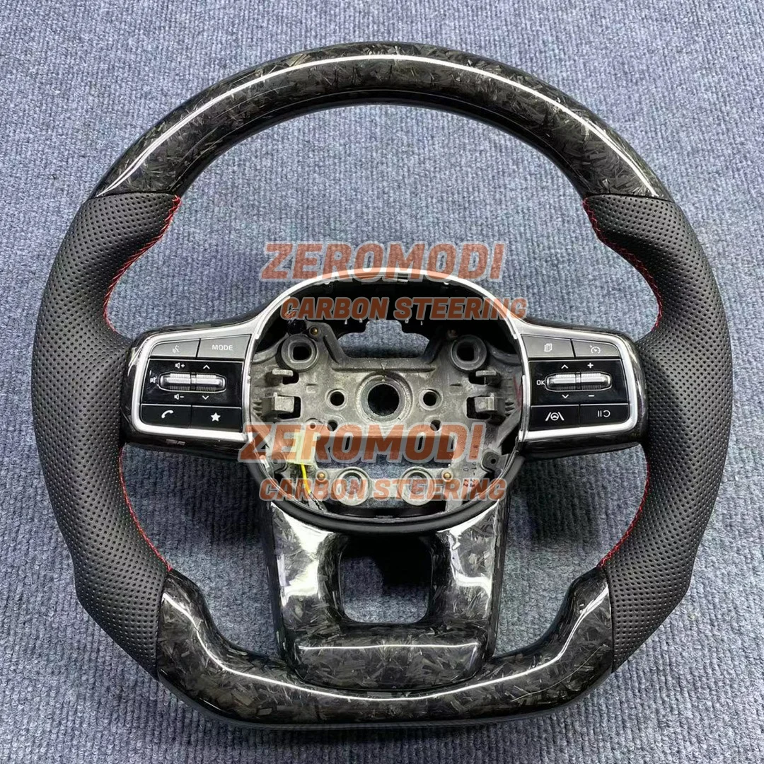 Sport Carbon Fiber Steering Wheel for Kia Carnival 2022-2024