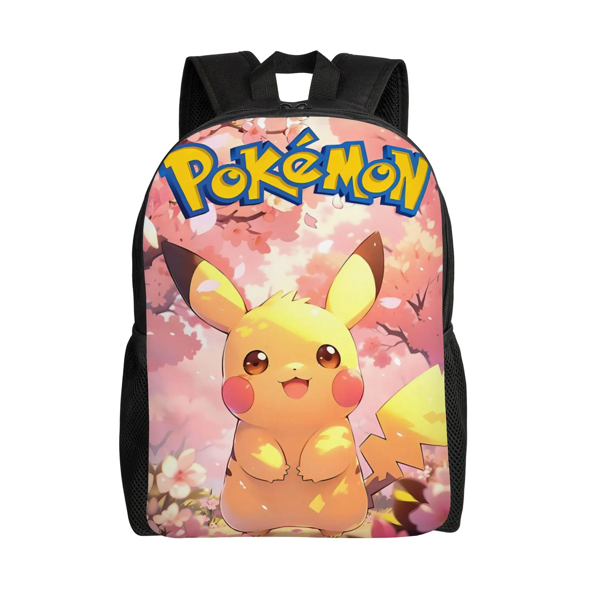 

1PC Fashion Backpacks pokemon funny cute Pikachu Daypack funko Adjustable Strap For Work Office Sturdy Shoulder Rucksack