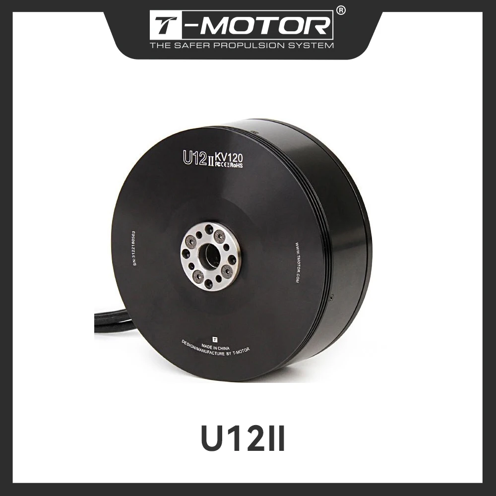 T-MOTOR U12 II KV60 KV120 Brushless Motor For Efficiency Powerful RC Drone UAV Multirotor VTOL