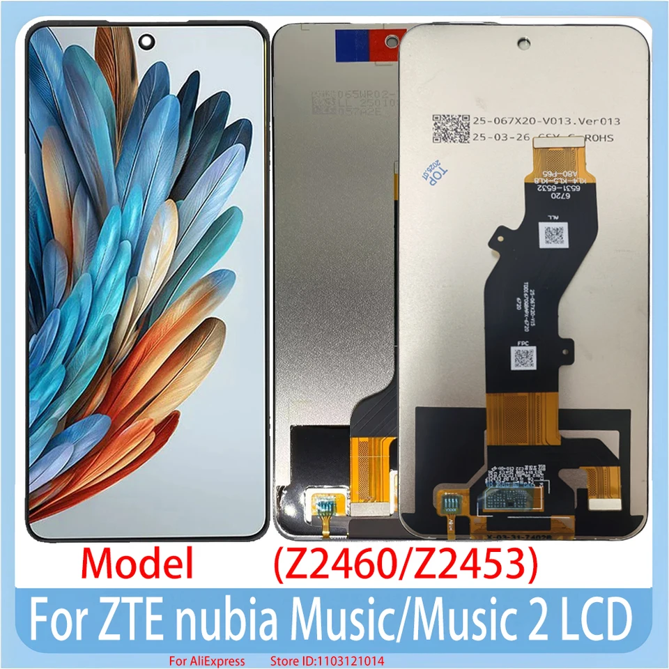 IPS For ZTE nubia Music Z2353 LCD Display Touch Screen Digitizer