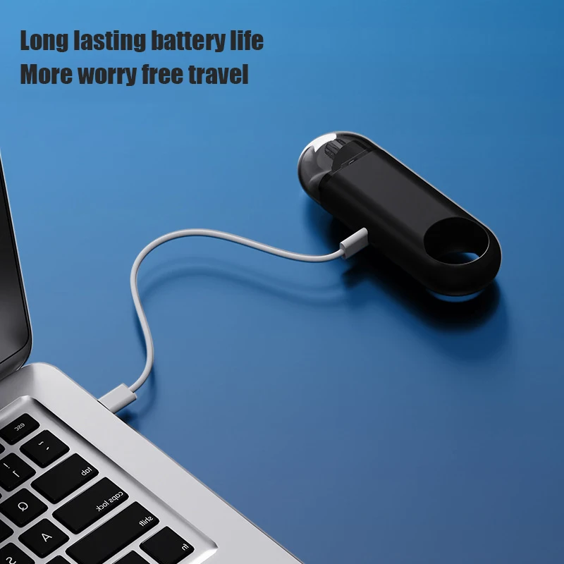 Waikil ที่เล็มขนจมูกไฟฟ้าขนาดเล็กพกพาสะดวกชาร์จไฟได้ USB