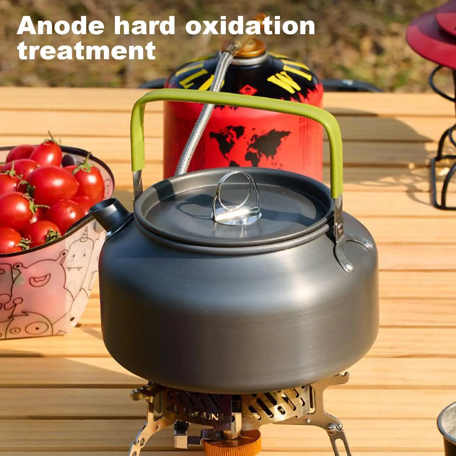 

Алюминиевый чайник, портативный ультра легкий походный чайник, уличный кофейник, дорожный чайник для кемпинга, многофункциональная посуда