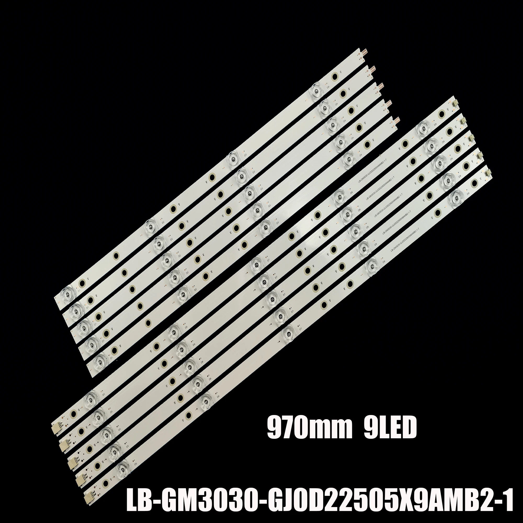 

10Pcs NEW LED Backlight Strip For 50PUS6754 50PUS7304 50PUS7354 50PUS7504 50PUS6704 50PUS6754 LB-GM3030-GJOD22505X9AMB2-1-T