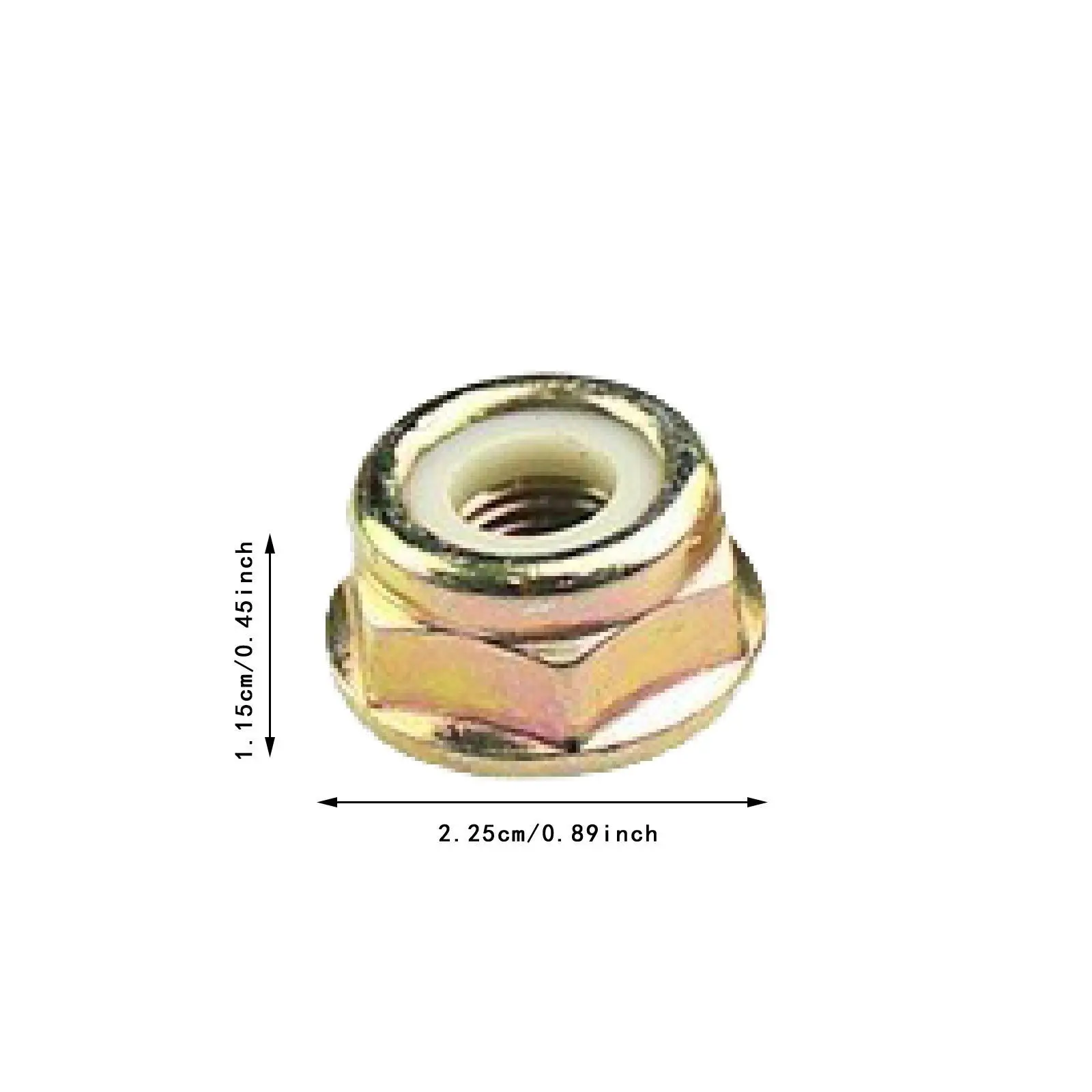 10 Stück Gewindemuttern M10 x 1,25, einfach zu installierende tragbare Trimmermuttern