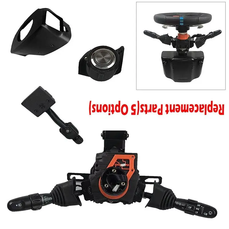 AAAAA G29 G27 G25 G923 for T300 RS GT Euro/American Truck Simulator Games Steering Wheel Turn Light Signal Wiper Kit