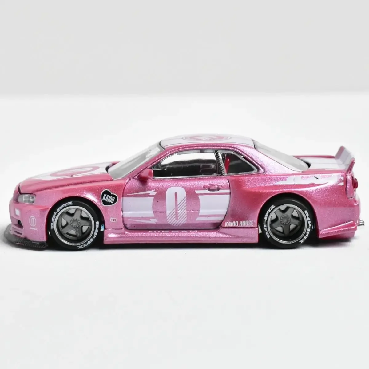 Kaido Huis MINIGT Nissan Skyline GT-R R34 V1 Legering Diecast Auto Model Speelgoed 1:64 Model Collectie