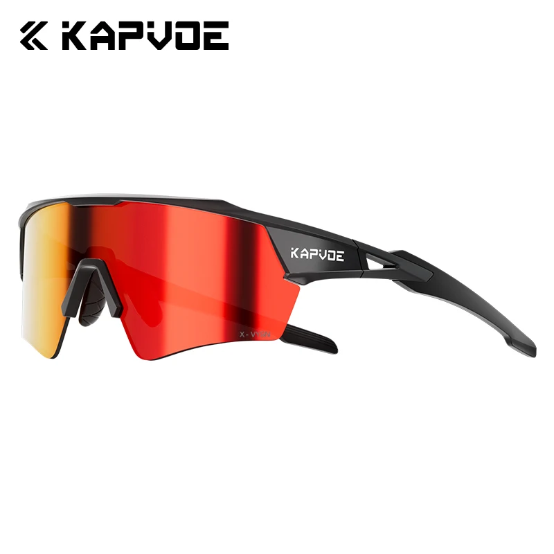 Kapvoe nieuwe fotochromic fiets zonnebril mannen vrouwen mtb glazen UV400 fiets bril