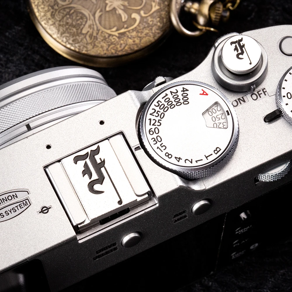 Camera Hot Shoe Cover Soft Release Button Shutter Button For Olympus PENF OM3 OM1 EP7 Fuji X100VI XE5 XT30 XT5 XPro3 XM5