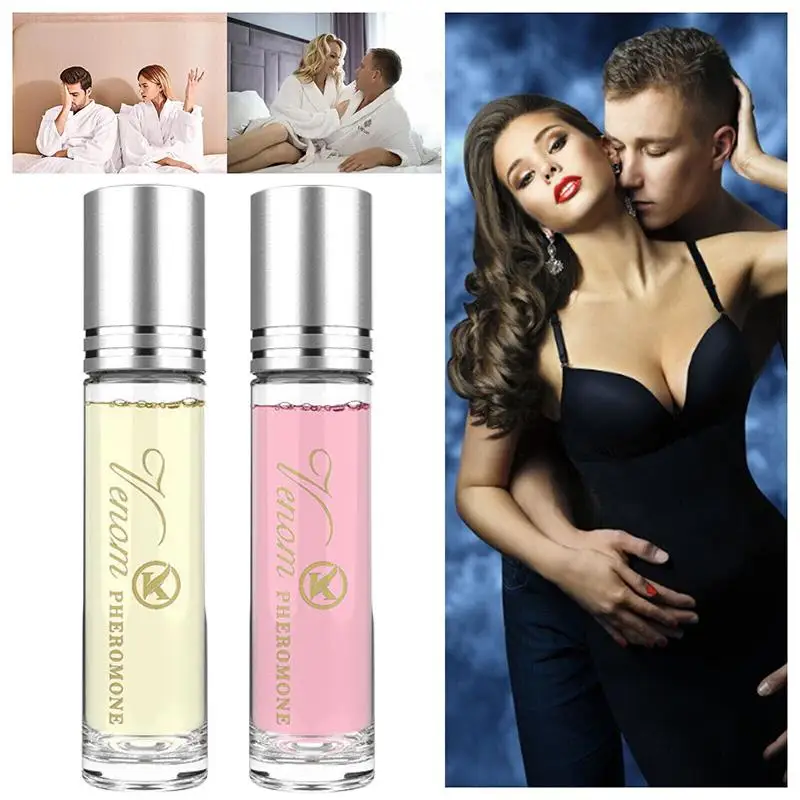 2PCS Feromoni Coppie Desiderio Sessuale Migliora Flirtare Incoraggia Profumo Tentazione Per Attirare Flirtare Profumo Uomini Donne Sesso Per