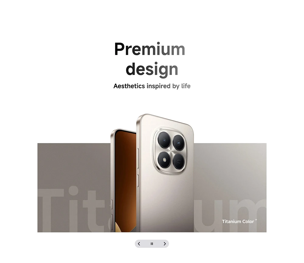 Global Version Redmi Note 15 Pro 5g 12+512Gb 6.8‘ 1.5K Crystalres Amoled Display New Massive 6580Mah Battery 200Mp Ultimate-Clarity Camera