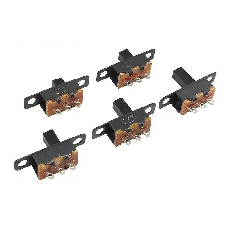 20pcs Toggle switch SS12F15G5 mini sliding two speed three pin toggle switch electronic toy switch