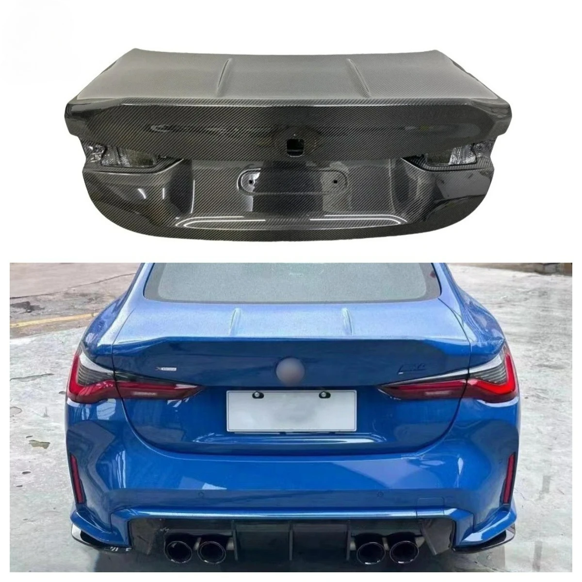 

Hot Selling for G82 M4 Carbon Fiber Rear Trunk Lid