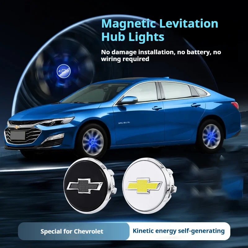 

4 PCS ABS+LED 60mm Badge Car Wheel Center Caps Auto Parts for Chevrolet Cruze Captiva Lacetti Spark Aveo Orlando Camaro