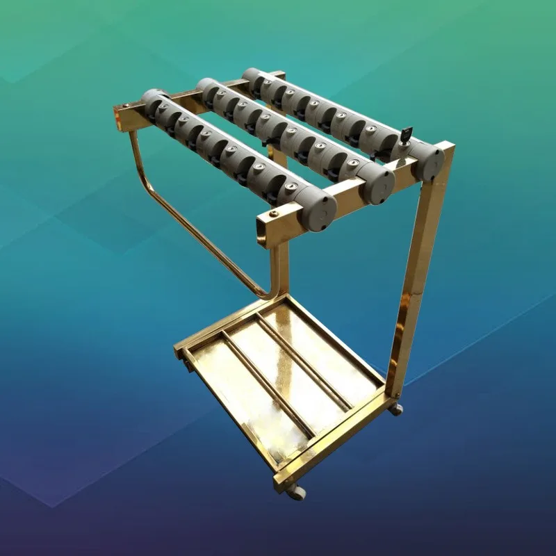 Direct sales stainless steel titanium umbrella frame Wholesale hotel umbrella frame 18 heads titanium umbrella frame with lock