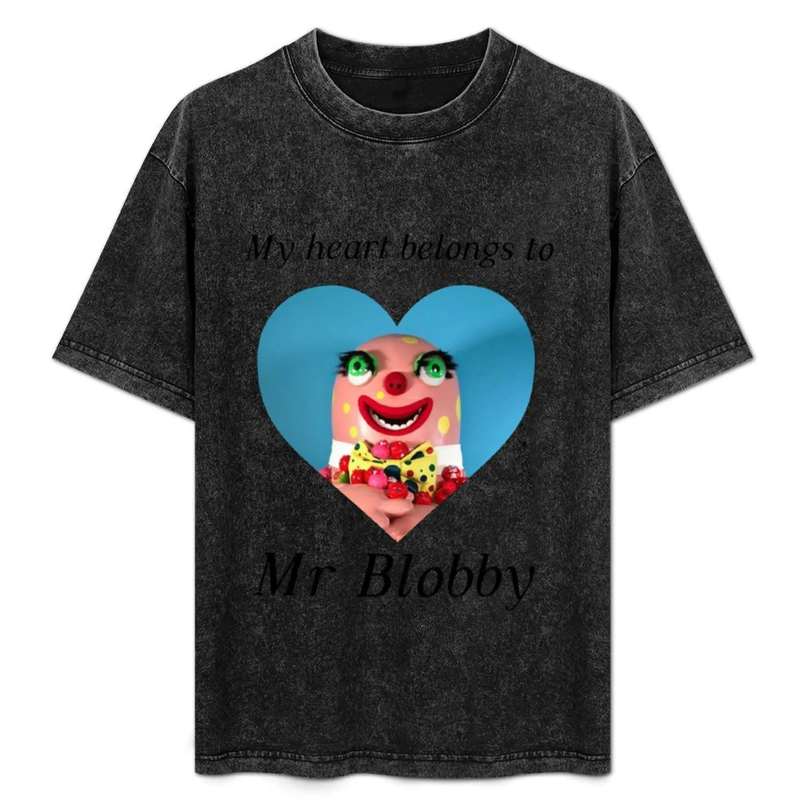 Mon cœur appartient à M. Blobby T-Shirt Fitness Training Breathable Tee