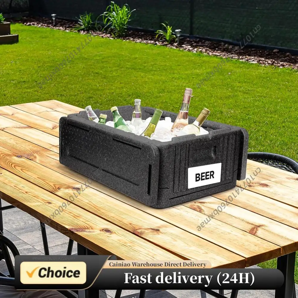 

Top Load Thermal Hot Box Lightweight Foldable Camping Insulated Box Multipurpose Food Pan Carrier for Catering & Transport
