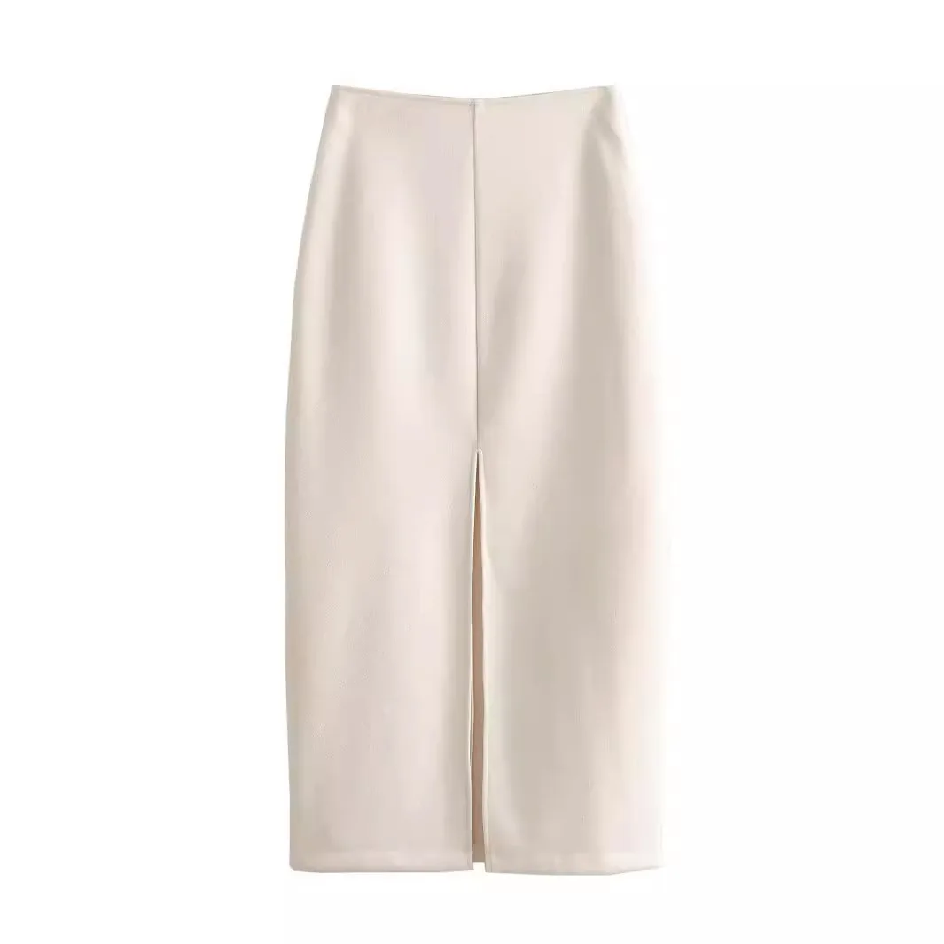 Damen-Set im Resort-Stil, strukturierte Jacke, Korsett-Oberteil, elegante Damen + elegante Halbrock-Damen-Set
