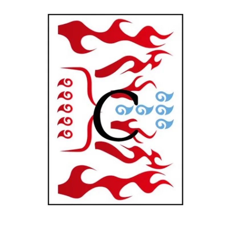 

Naraku Tattoo Stickers Face Cosplay Cartoon Effect Eyebrow Center Paste Ancient Costume Fore Paste Children Makeup Sticker