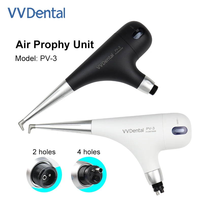 VVDental 2/4 Holes Dental Air Prophy Unit Teeh Whitening Spary Polisher Dental Sandblasting Gun Air Flow Dentistry Tools