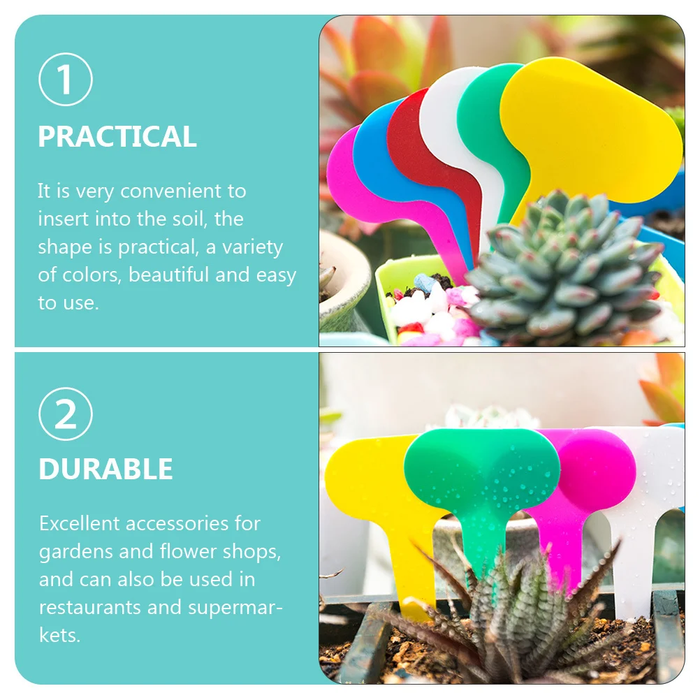 

200pcs Ground Labels Reusable Garden Markers For Nursery Flower Nursery Garden Tag Shop Landscaping Plant Tags
