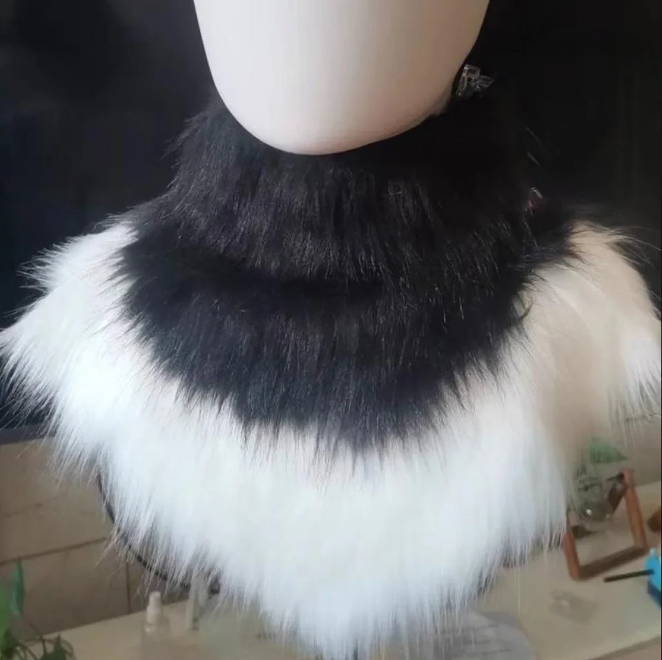 Customized Furry Scarf Bib Collar Vest Fursuits Partial Accessories Animal Costume Accessories Cosplay