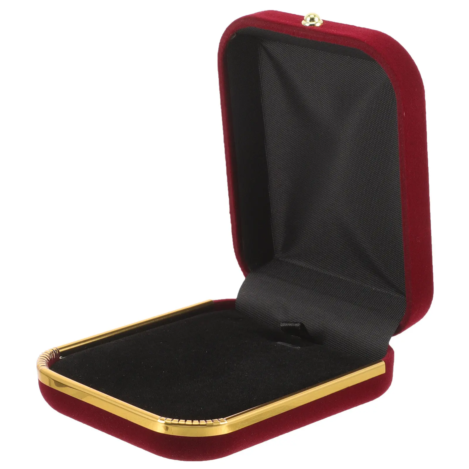 

Элегантная шкатулка для украшений: для хранения ожерелий, колец, серег. Подарочная упаковка на свадьбу или День святого Валентина. Безопасный жесткий корпус, гладкая внутренняя поверхность.