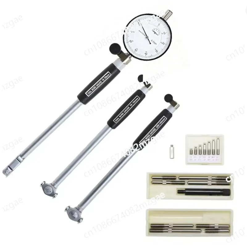 High-precision inner diameter dial meter 3 packs 18-160mm inner diameter meter set cylinder meter